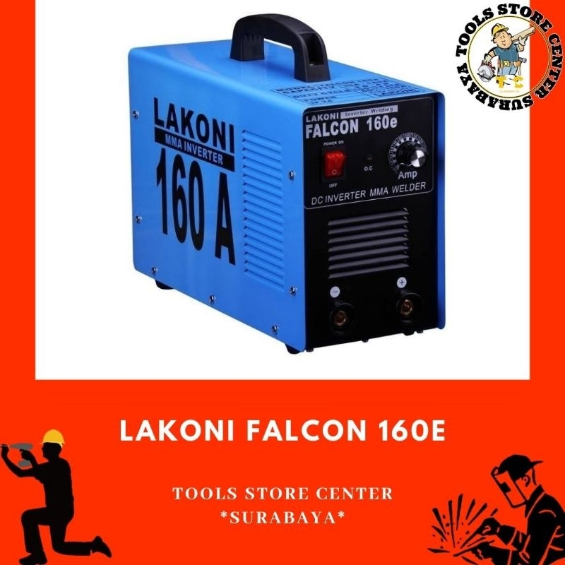 mesin travo las / mesin trafo las inverter mma Lakoni falcon 160e