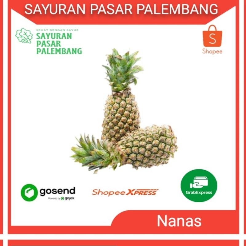 

Buah Nanas - Sayuran Pasar Palembang