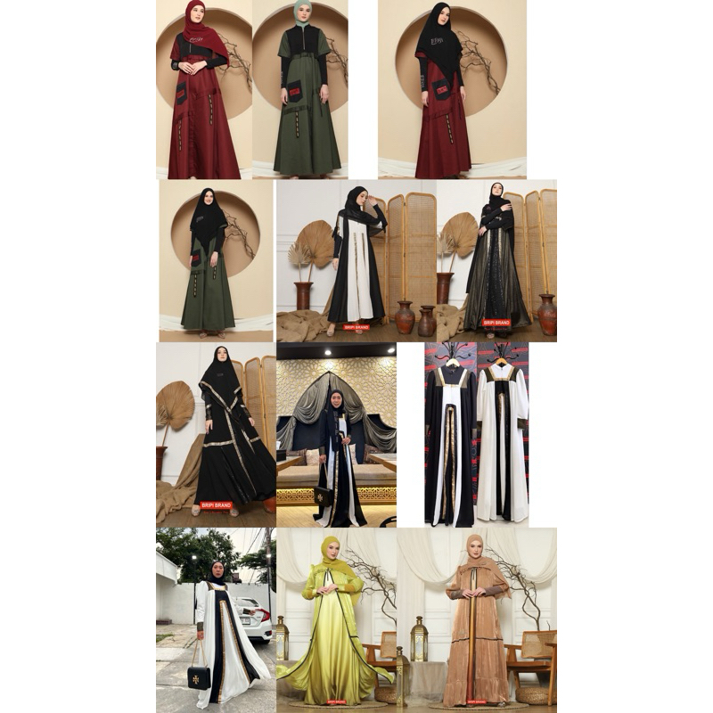 RAHIMA JUHFAH RAHMA STYLE FAIQAH ABAYA BY BRIPI SYARI