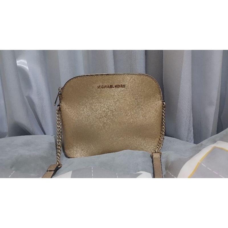 Sling Bag MK M1ch4el K0r$ Cindy Gold Minus