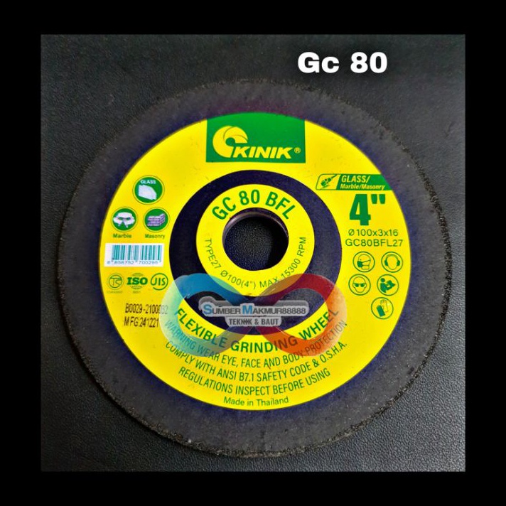 Seller Batu gerinda kinik flexible gc 80 Grosir