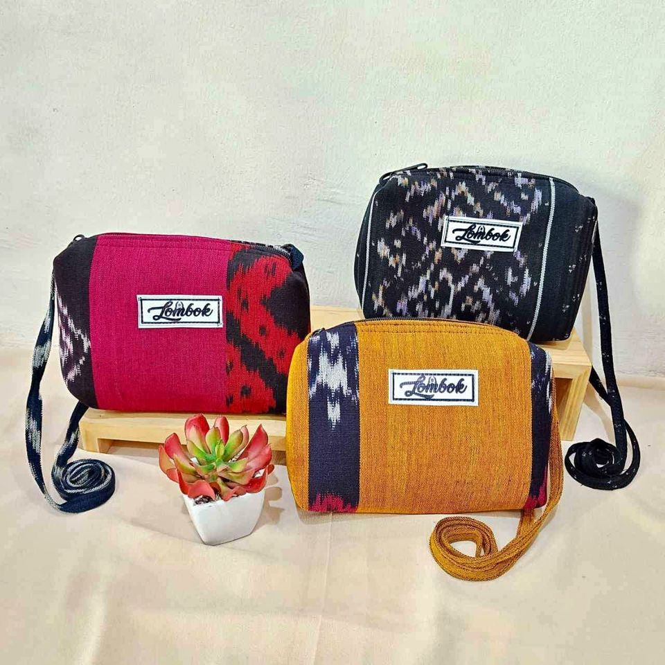 Tas Tenun Asli Lombok premium [ Oleh-oleh Kas Lombok]