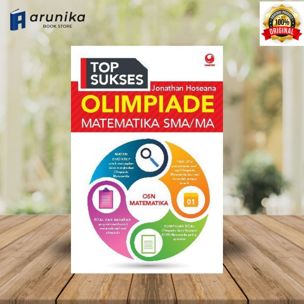 Top Sukses Olimpiade Matematika untuk SMA/MA - Jonathan Hoseana / Original