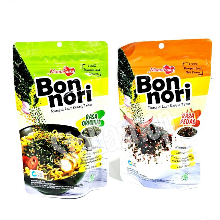 

Ready Stok Mamasuka Bon Nori 60gr