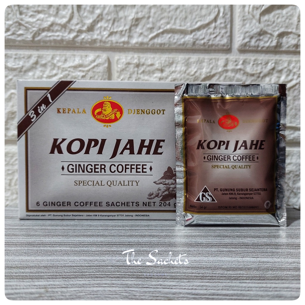 

Kepala Djenggot Kopi Jahe Sachet