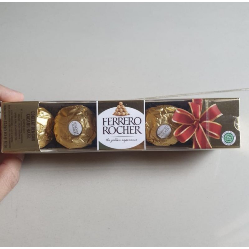 

FERRERO ROCHER ISI 5PCS & 24 PCS / COKLAT PREMIUM IMPORT | KADO ULTAH, HARI GURU, NATAL DAN LEBARAN