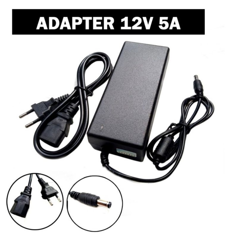 Adaptor 12V/5A Switching