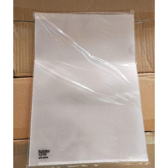 

Terbaru Map L A4 CPP Motif Pasir / Map Plastik Bening Folder One (12 pcs) Ready
