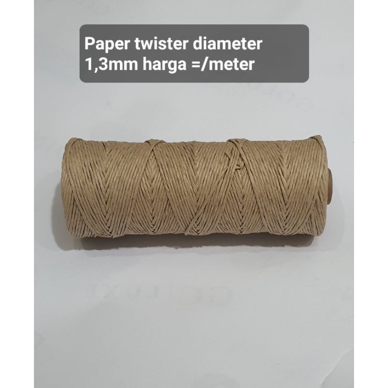 

Tali Kertas Kepang Paper Twist Hangtag Paperbag Craft