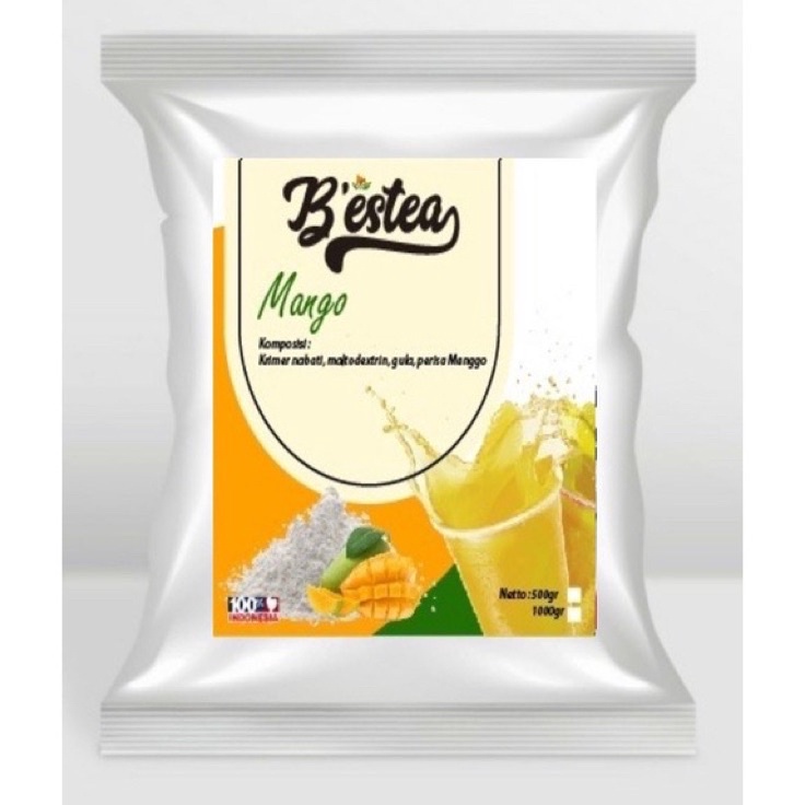

Hot Sale Bubuk Minuman Rasa Mango Reguler 500 gram Powder Drink