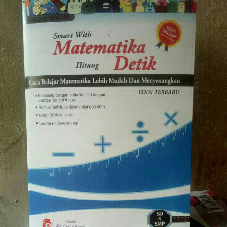 Ready smart with matematika hitung detik,cara belajar matematika lebih mudah dan menyenangkan edisi 