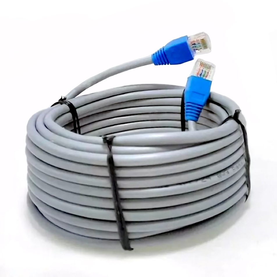 Murah Kabel lan Wifi 30 Meter Internet Router UTP Indihome Biznet CAT-5E