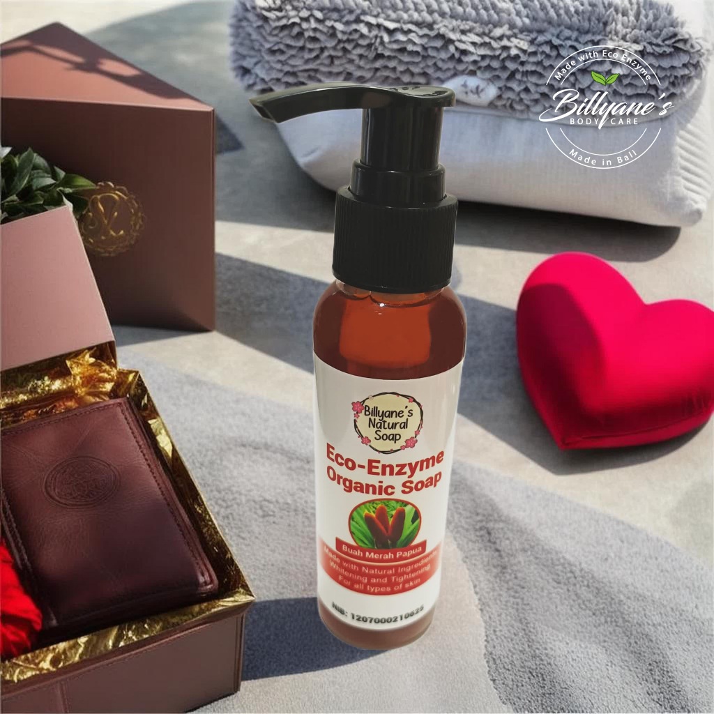 Sabun Cair Organic Eco Enzyme Buah Merah Papua 100 ml