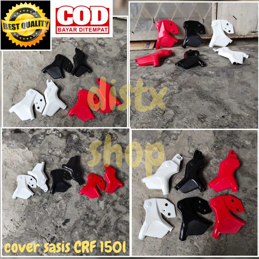 TUTUP SASIS CRF 150 L COVER RANGKA FRAME GUARD CRF 150 L TRAIL SUPERMOTO MOTOCROSS
