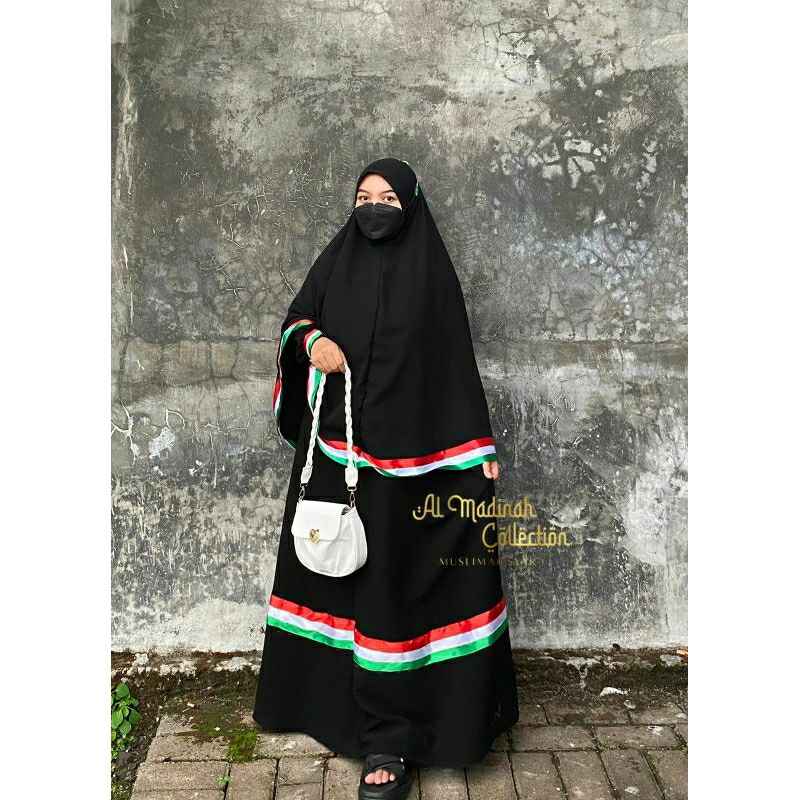 GAMIS PALESTINA JETBLACK PREMIUM GAMIS TEMBORO