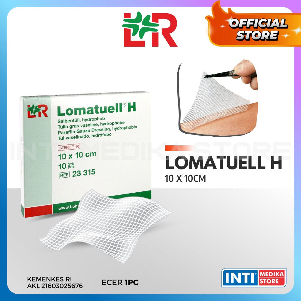LR - Lomatuell 10 x 10 / Kasa Penutup Luka / Kasa Dressing Luka
