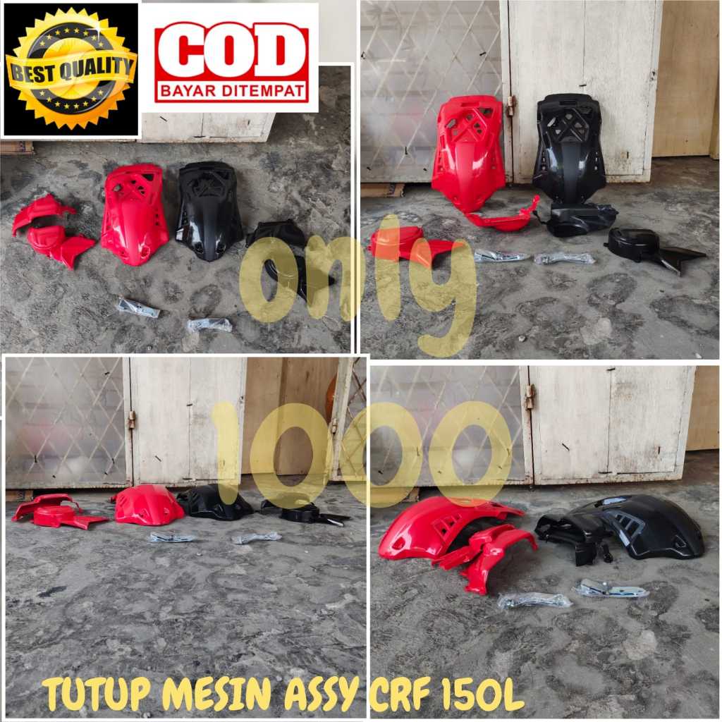 TUTUP MESIN ASSY CRF 150 L ENGINE GUARD CRF 150 L TRAIL SUPERMOTO MOTOCROSS