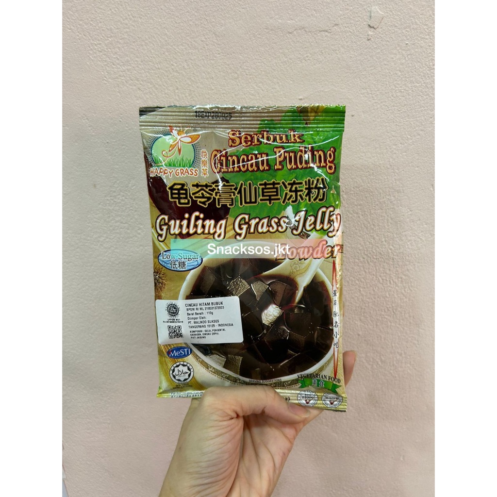 

Happy Grass Serbuk Cincau Guiling Grass Jelly Jeli