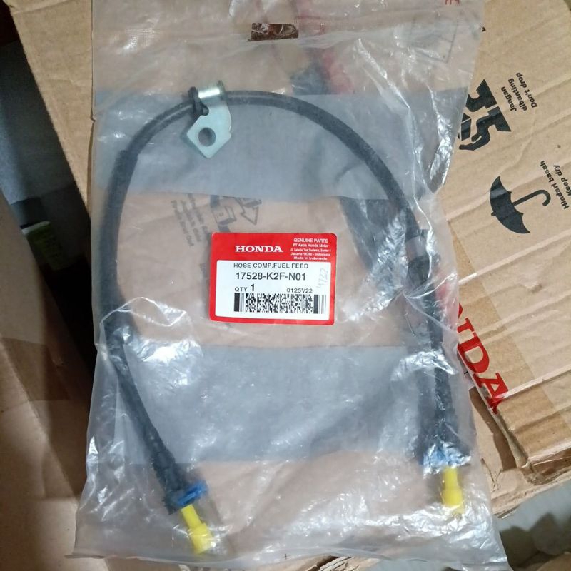 17528 K2F N01 HOSE COMP FUEL FEED SELANG BENSIN SCOOPY FI NEW 2021 2022 2023 original