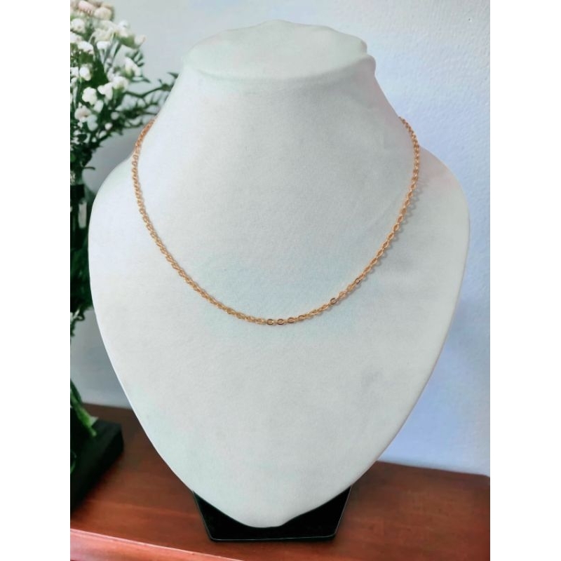 kalung 45 cm rantai Nori polos kail S