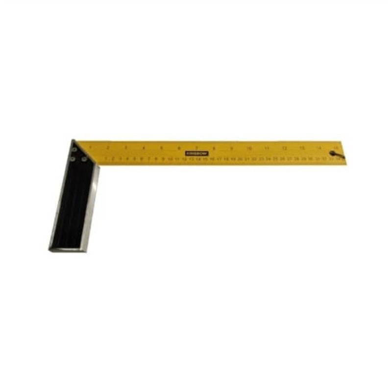 

Krisbow penggaris siku besi 30 cm/35 cm