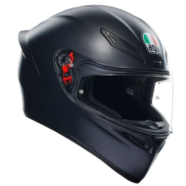 Helm Motor AGV K1 S Matte Black Doff Full Face Sport Helmet Original