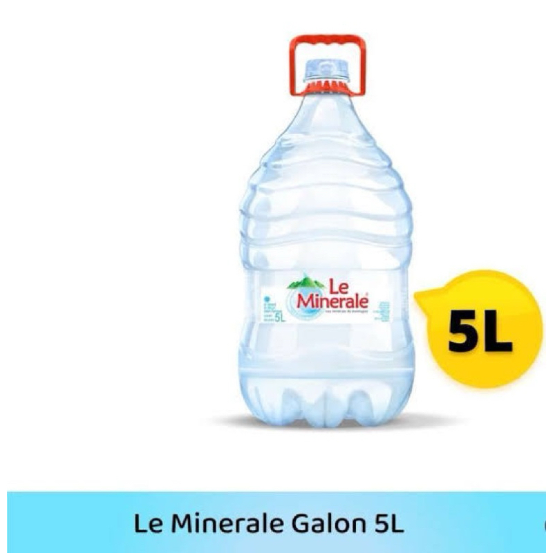 

Le Mineral Air Murni Kemasan 5L