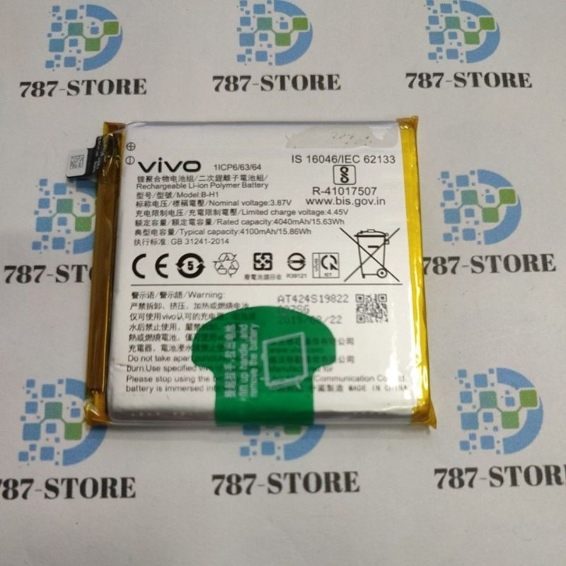 BATERAI BATRE VIVO V17 PRO B-H1 ORIGINAL BEKAS