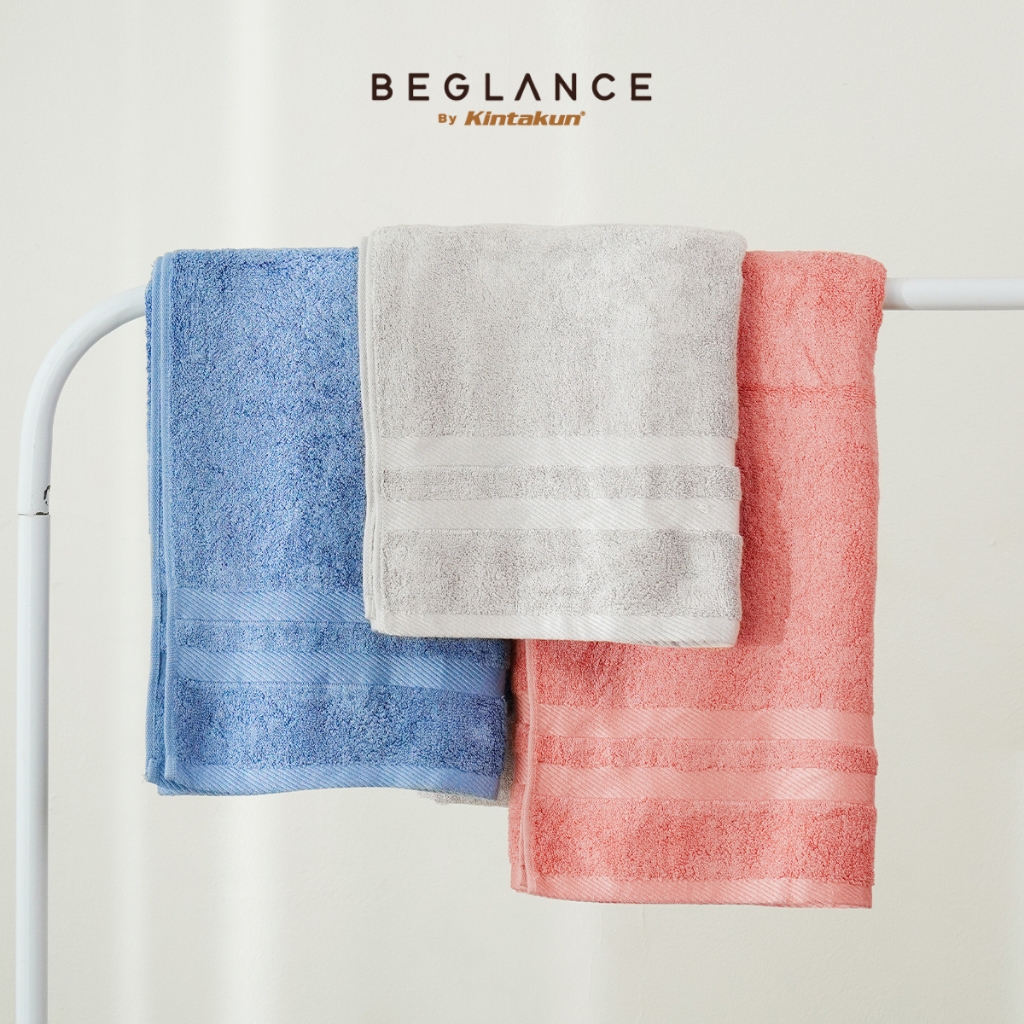 KINTAKUN BEGLANCE Bamboo Cotton Bath Towel / Handuk Mandi Serat Bambu Dewasa Simplora 70x140 cm