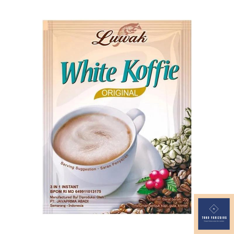 

Luwak White Coffe Coffie Kopi Bubuk sachet Kemasan Renceng 10 pcs