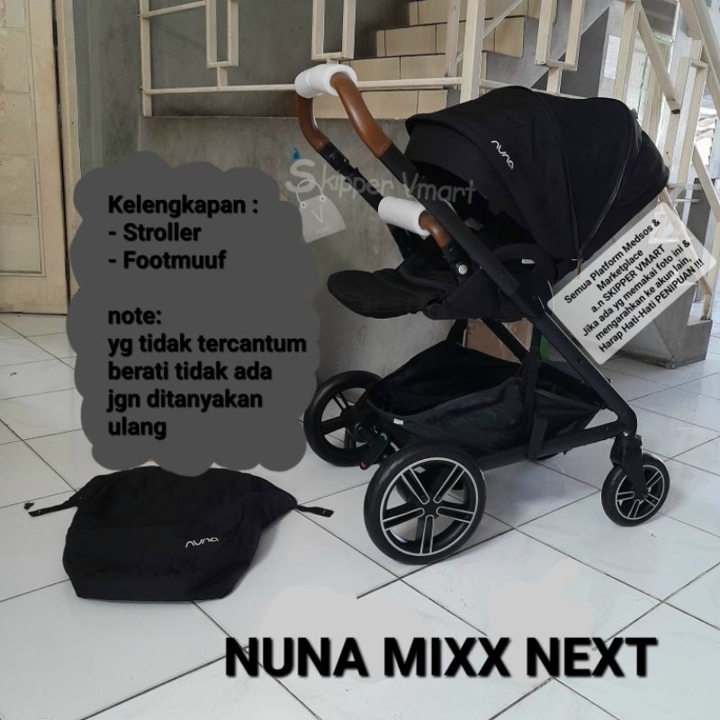 Stroller Stroler NUNA MIXX NEXT CAVIAR bukan Yoyo Babyzen Preloved Second Bekas Preloved