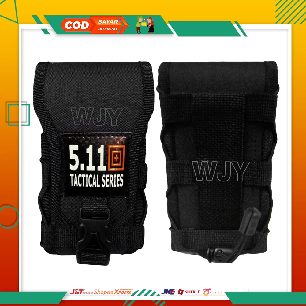 SARUNG HP PINGGANG TACTICAL TAS PINGGANG HP DOUBLE SLOT LOGO TACTICAL