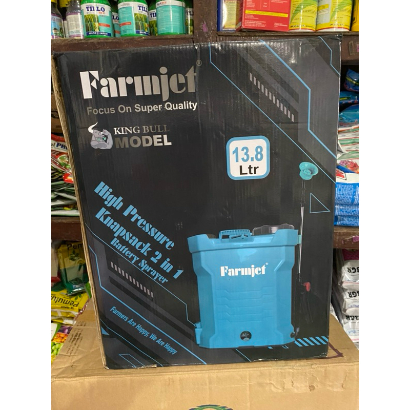 Original Sprayer 2 in 1 manual dan elektrik farmjet 13,8 liter garansi produk