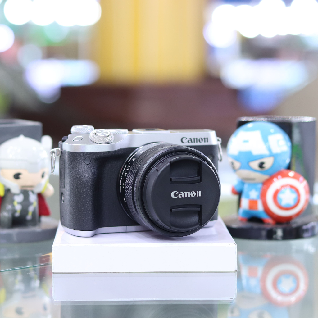 CANON M6 KAMERA VLOG SIAP PAKAI MULUS BERGARANSI
