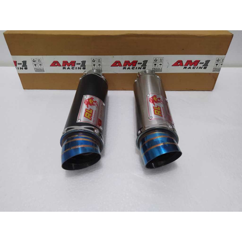 Knalpot RL Redleo 51mm Tabung Silencer Slencer Silincer Slincer Only