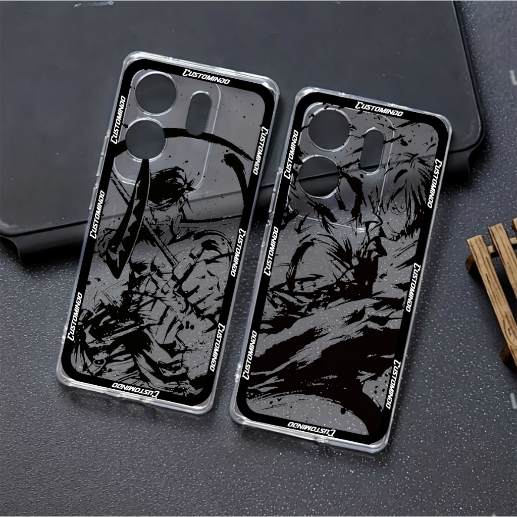 Softcase Case Bening Infinix Zero 30 4G - Case Bening Clear Case Airbag Case Anime One Piece [Z-8]