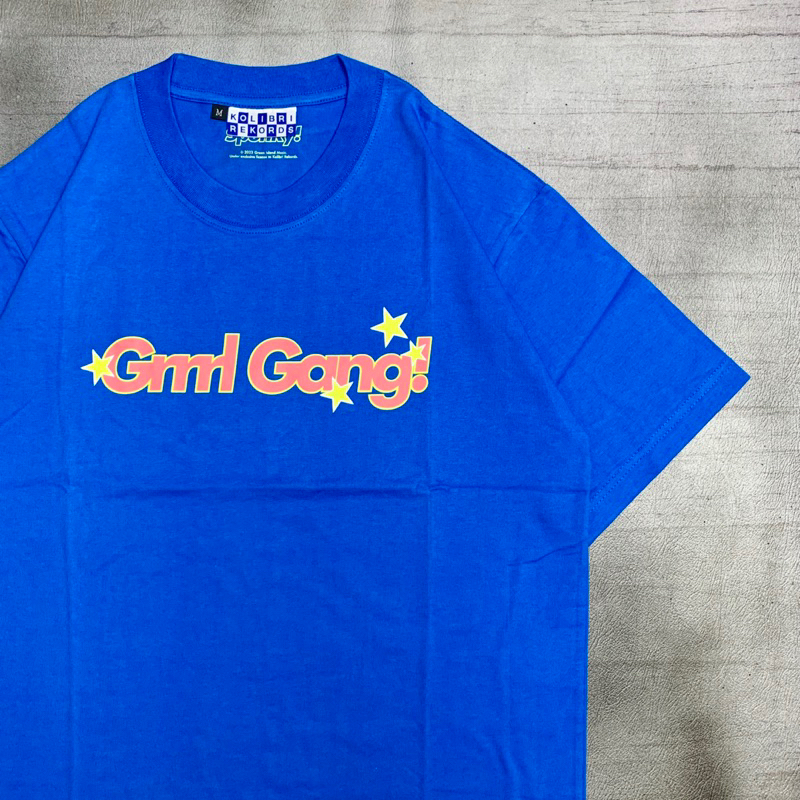 Tshirt Grrrl Gang - Spunky Blue Official Merchandise