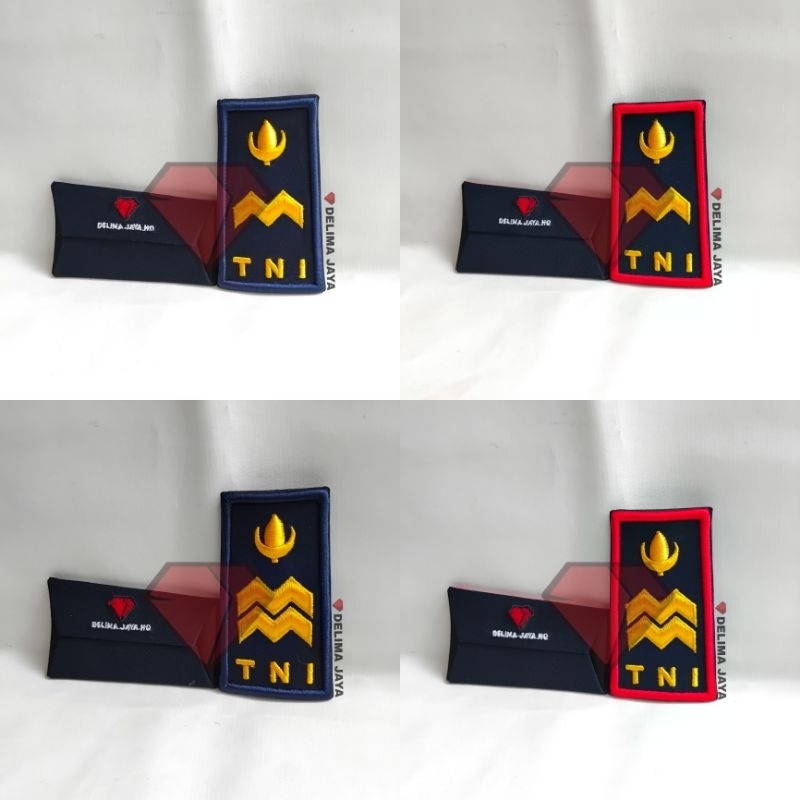 Pangkat PDH TNI AU Pelda  Peltu Staff / Komando / Lis