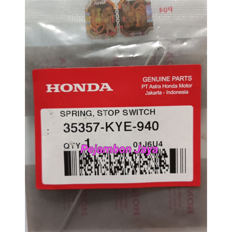 35357KYE940 SPRING STOP SWITCH