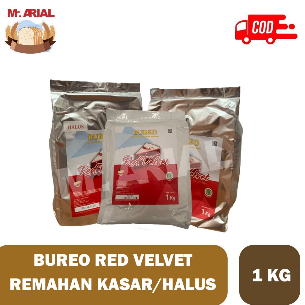 

BUREO (RED VELVET) CRUMBLE KASAR / HALUS 1 KG