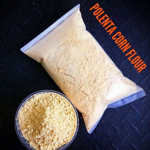 

[♕M83/] TEPUNG JAGUNG POLENTA - 1 KG & 1 LITER - POLENTA CORN FLOUR Diminati