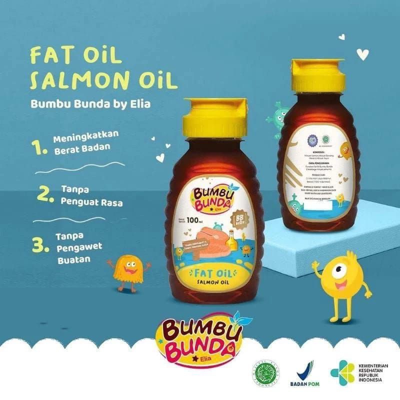 BUMBU BUNDA FAT OIL SALMON OIL