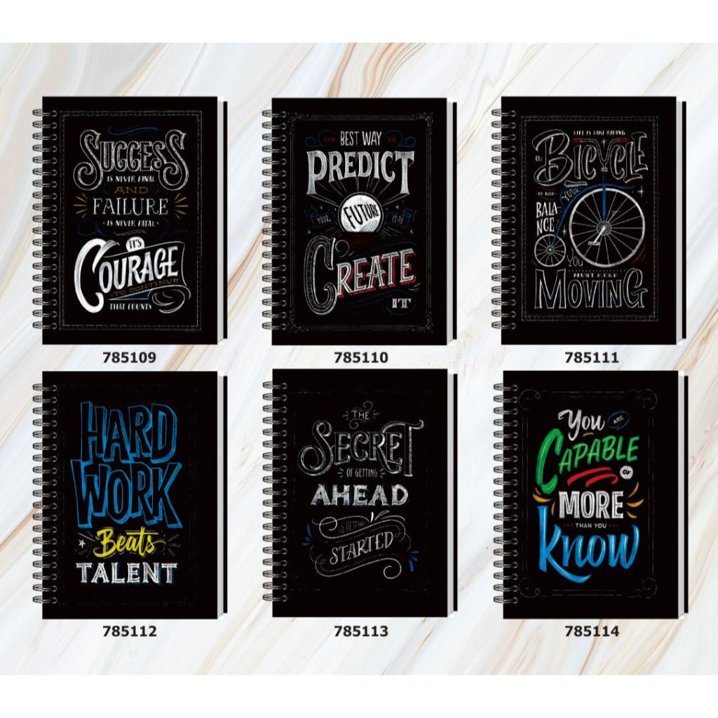 

Spiral Notebook A6 / AMZ / Set 16 / 3512