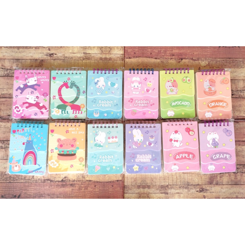 

Mini Memo 3 Layer - Notebook mini 3 susun - Buku Notes Catatan - Buku Spiral - Notes Spiral