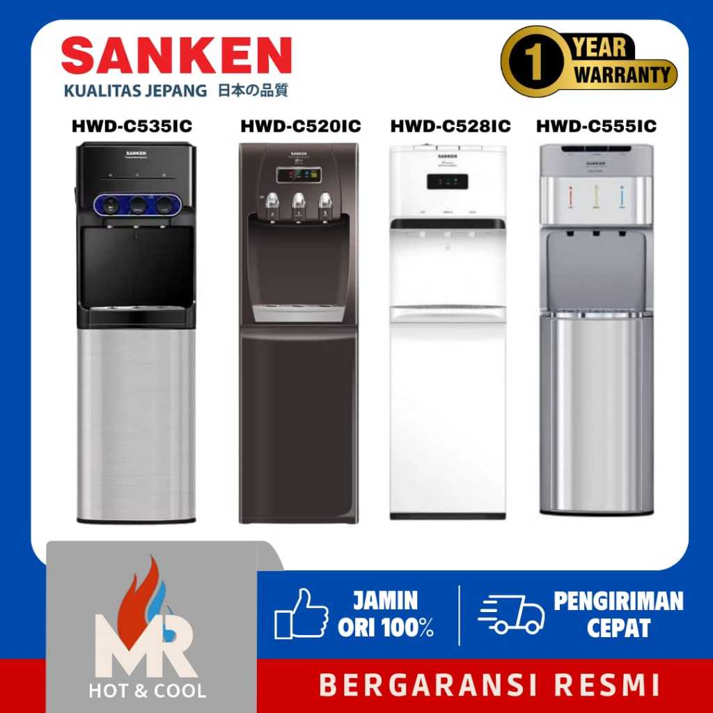 SANKEN DISPENSER GALON BAWAH HWD-C535IC / HWD-C520IC  / HWD-C555IC / HWD-C528IC