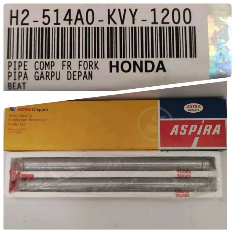 As Shock Depan Beat 1 Pasang Aspira - KVY (Pipa As Shock)