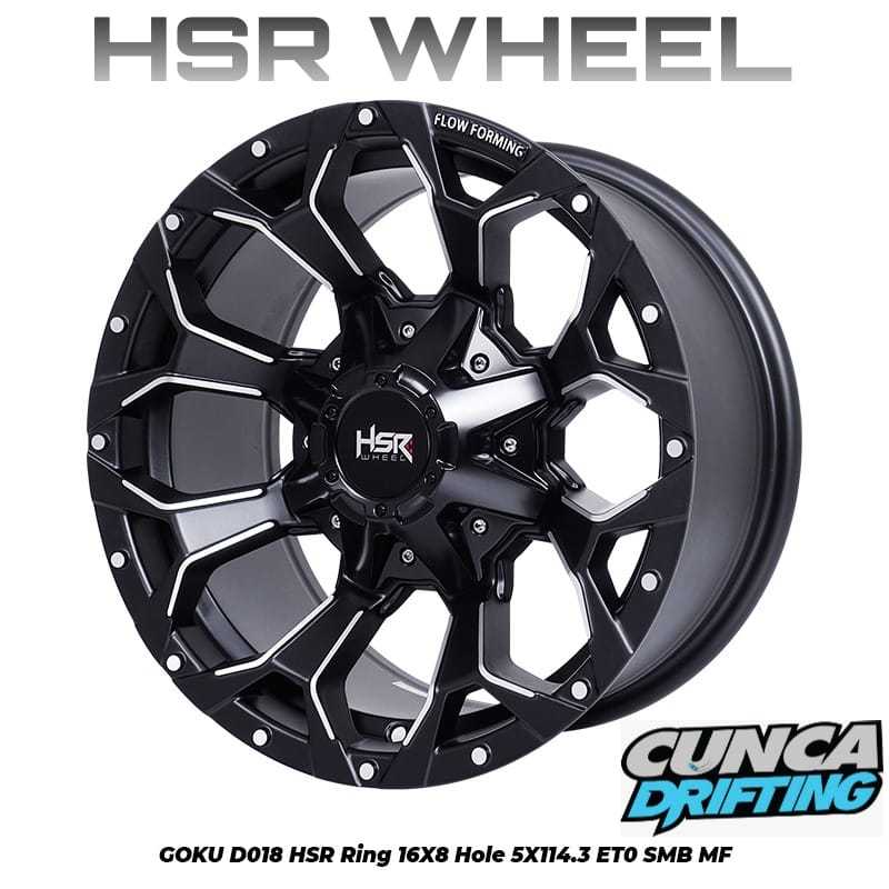 Velg Offroad R16 Untuk Terios Rush Xpander Pelek Mobil HSR Ring 17 Type Goku