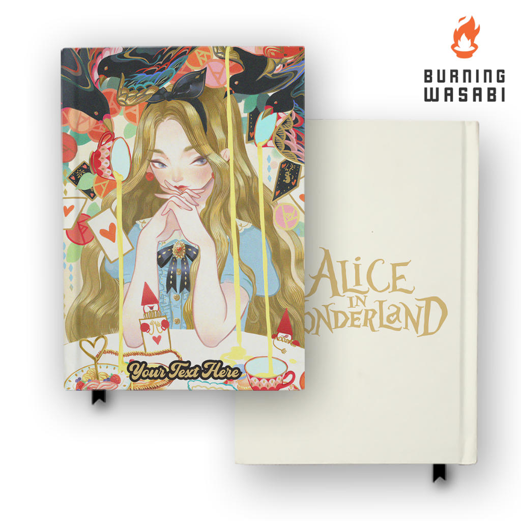 

Buku Catatan Notebook Alice In Wonderland 24 Agenda Diary Jurnal Custom Hardcover Pocket Book Planner Diary Gift A5 A6