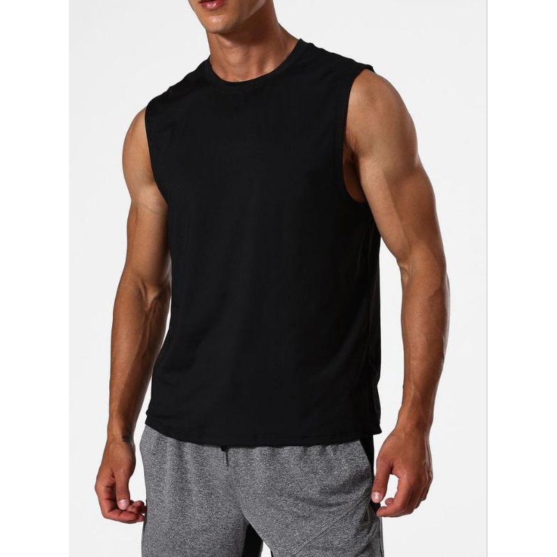 PROMO HEMAT 3 PCS Kaos Dalaman Singlet Yukensi Cotton SlimVit M L XL HITAM NAVY PUTIH ABU