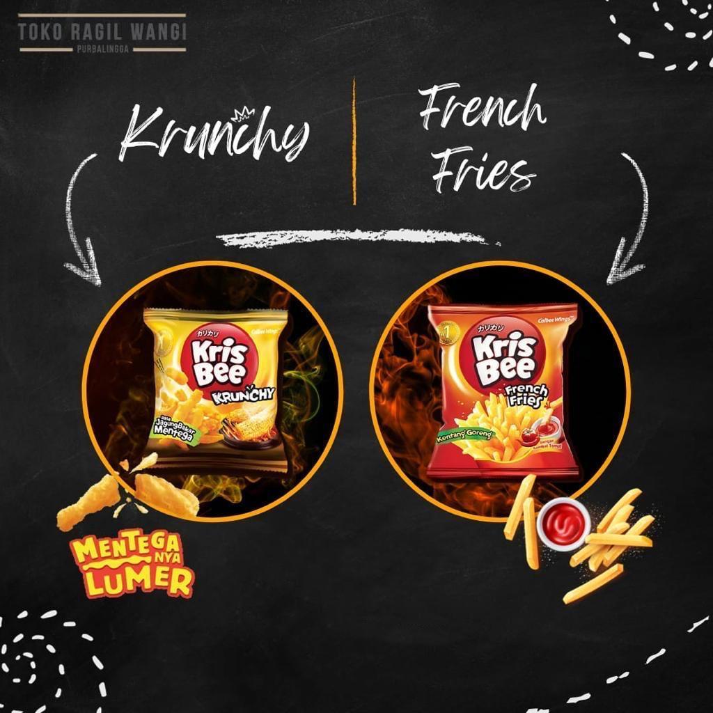 

Krisbee french fries, Krisbee Krunchy, Krisbee Pillow